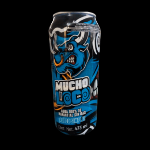 Mucho Loco - Agua Natural con Cafeína (473 ml)