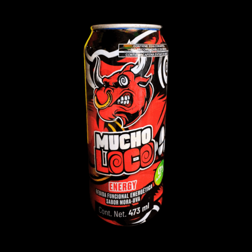 Mucho Loco Energy - Sabor Mora-Uva